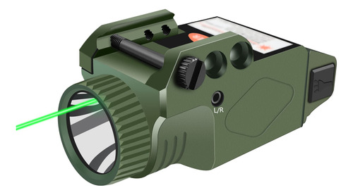 Bemerfors Combo De Linterna Laser Para Pistola, Laser Verde 