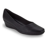 Sapato Scarpin 143133 Preto Piccadilly Sapatilha Anabela