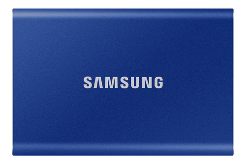 Disco Sólido Externo Samsung Portable Ssd T7 Mu-pc1t0 1tb Azul