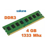 Memoria Ddr3 2 X 4 Gb 1333 Mhz Cl9 1.5 V Total 8 Gb