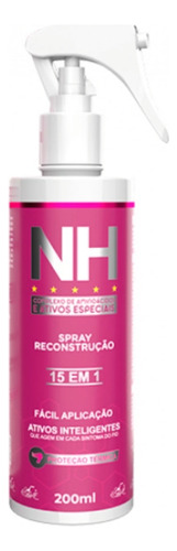 Spray Reconstrução New Hair 200ml Finalizador 6 Un