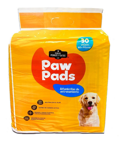 Sabanillas Higienicas Paw Pads Carbon Club De Perros Y Gatos