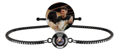 Pulsera Personalizada Con Foto Para Un Aniversario