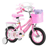 Bicicleta Infantil Para Niños Rodado 12 Con Rueda Auxiliar