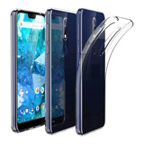 Funda De Silicona Ultrafina Compatible Con Nokia 7.1 