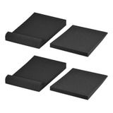 2 Sets/pack Almohadillas Aislantes De Espuma Para Altavoces