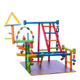 Brinquedo Play Playground Gigante Com 3 Escadas P/ Papagaio