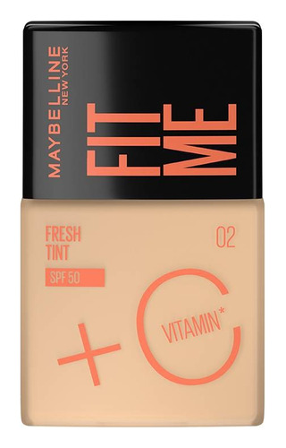 Base De Maquillaje Liquida Maybelline Fit Me 50 30ml Tono 02