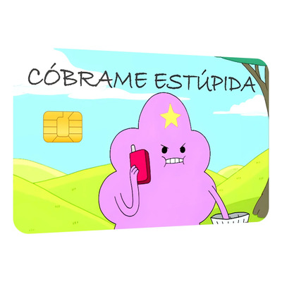 1 Sticker Grumosa Cobrate Cover Para Tarjeta Débito Crédito | Meses sin interés
