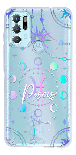 Funda Para Motorola Uso Rudo Para Mujer Signo Zodiaco Piscis