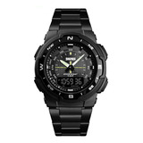 Reloj Deportivo Skmei 1370 Black Digital Anadigi Para Hombre