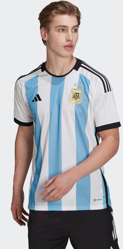 Camiseta De Argentina Qatar 22 Talle L Titular Original