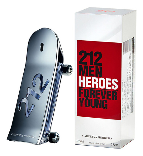 212 Man Heroes Forever Young Edt 90ml Silk Perfumes