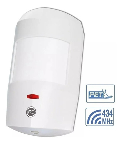 Detector Pir Infrarrojo Inalambrico Garnet Dgw-500 Pet
