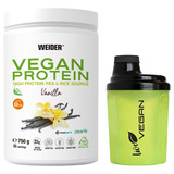 Proteina Premiun Vegana Vegetal Weider + Vaso Mezclador