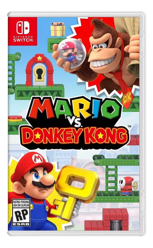 Mario Vs Donkey Kong Fisico Nuevo Sellado Nintendo Switch