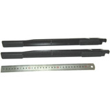 Longarina 38 Cm Reta Teclado Para Suporte Stay Torre / Piano