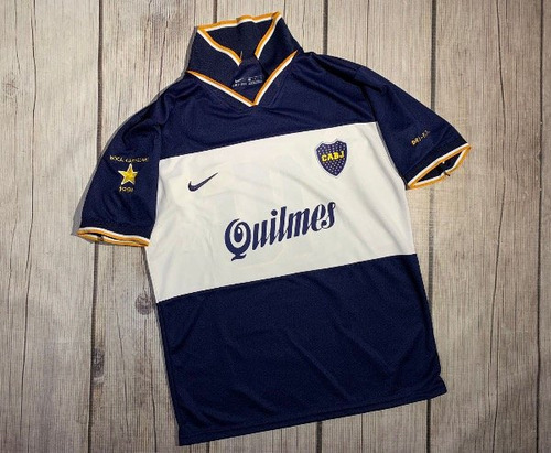 Camiseta Retro Boca 1998/1999 Gris