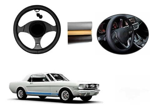 Cubre Volante Ajuste Exacto Mustang 1965 A 1971 1972 1973