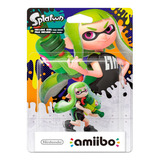 Amiibo Inkling Girl Lime Original (splatoon)