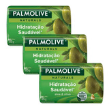 Kit 3 Sabonetes Palmolive Naturals Hidratação Saudável 85g