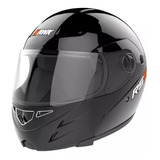 Casco De Moto Rebatible Visor Simple Hawk Rs5 Flip Up 