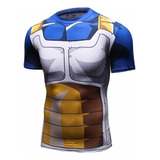 Playera Camisa Vegeta Saiyaji Dragon Ball Goku Cosplay Licra