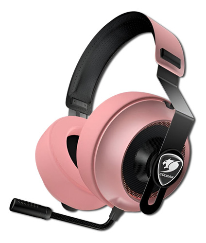 Audifonos Gamer Cougar Phontum Essential Rosado Pc/ps4/xbox