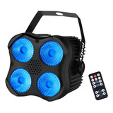 Aqool Rgbw - Par De Luces Led Para Escenario, Luz De Lavado