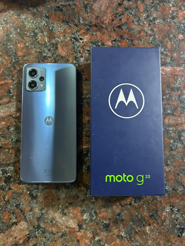  Moto G23 Dual Sim 128 Gb  Steel Blue 4 Gb Ram