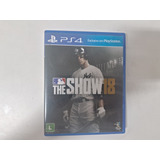  Jogo Mlb The Show 18 Playstation 4 Ps4(midia Fisica) Usado