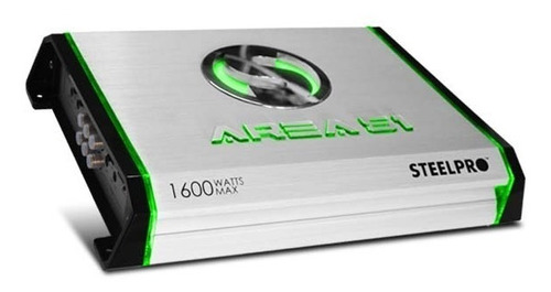 Amplificador De 4 Canales Steelpro A51-4 Clase D 1600w Rgb