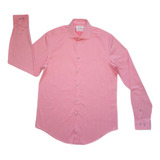 Camisa Calvin Klein Hombre  Rosado  #1220