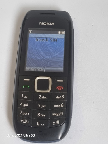 Telefone Nokia 1616 Red - Fala Horas  Original Excelen Idoso