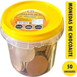 Monedas De Chocolate Fruna Tarro 50 Unidades