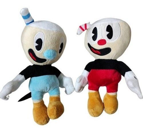 Mugman Peluche Muñeco Cuphead Celeste Taza Videojuego Gamer