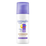 Dermaglos Protector Solar Con Color Fps 50 Tono Claro 50 Gr