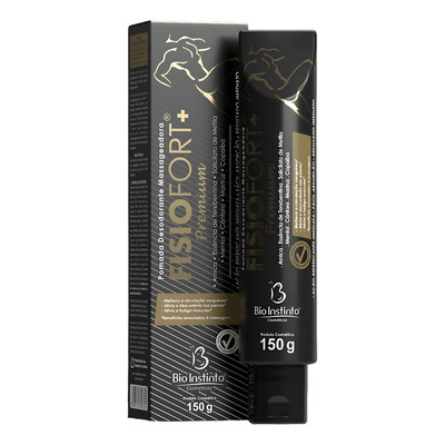 Pomada Massageadora Fisiofort+ Premium 150g Bio Instinto | MercadoLivre