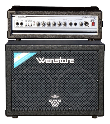 Amplificador Bajo Wenstone Be2200h Cabezal Caja B210e