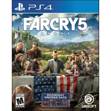Far Cry 5 Ubisoft Ps4  Físico Usado Pack Dooms Days