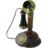 Teléfono Estilo Retro Opis Technology 1921, Cable, Rotativo
