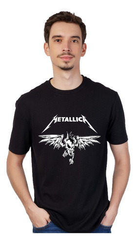 Metallica - Remera Negra - Manga Corta - Unisex - Rock