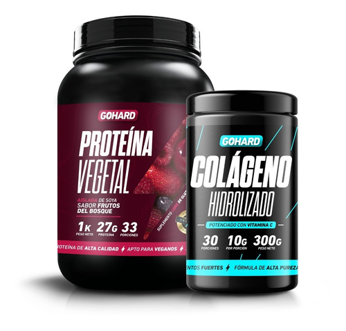 Proteina Vegetal Fdb + Colageno Hidrolizado - Gohard