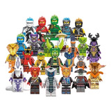 24 Piezas Ninjago Mini Figuras Master Building Blocks Toys