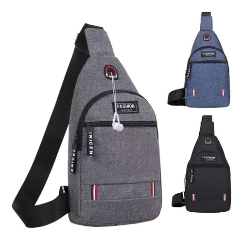 Morral Bandolera Riñonera Cruzada Viaje Hombre Mujer Deporte