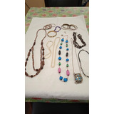 Lote Collares Y Pulseras. Todos En Excelente Estado!