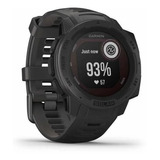 Smartwatch Garmin Solar Instinct Standard 0.9  Caja 45mm De  Polímero Reforzado Con Fibra  Graphite, Malla  Graphite De  Silicona Y Bisel  Graphite De  Polímero Reforzado Con Fibra