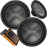 Par De Subwoofer De Coche Kenwood Kfc-w3041 De 12  , 4 Ohmio