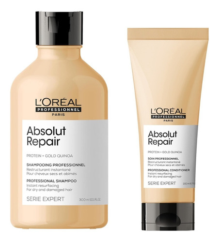 Shampoo Y Acondicionador Absolut Repair Loreal 300/200ml