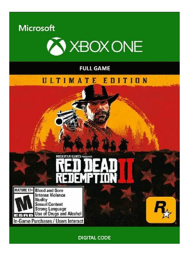 Red Dead Redemption 2 Ultimate Edition Xbox Digital Codigo
